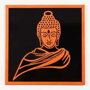 Budha 3D wall art (Copper finish)