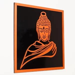 Budha 3D wall art (Copper finish)