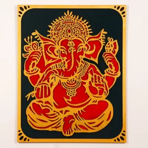 Ganesh (Red & Gold)