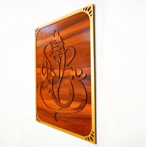 Ganesh 3D wall arts (Wood Finish)