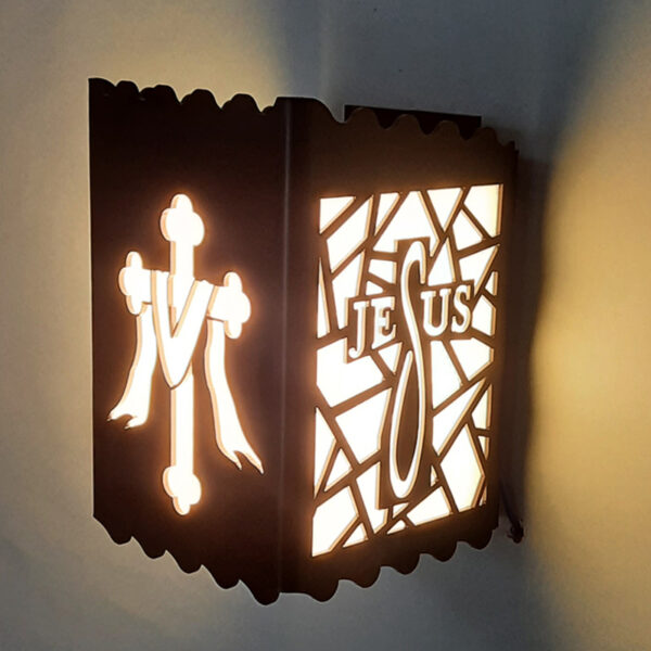 Jesus wall light