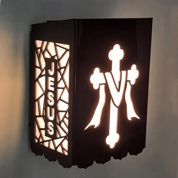 Jesus wall light