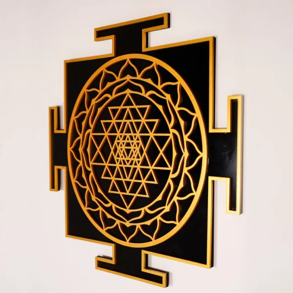 Sri Yantra 3D wall art