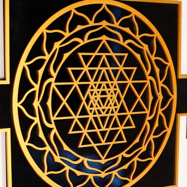 Sri Yantra 3D wall art